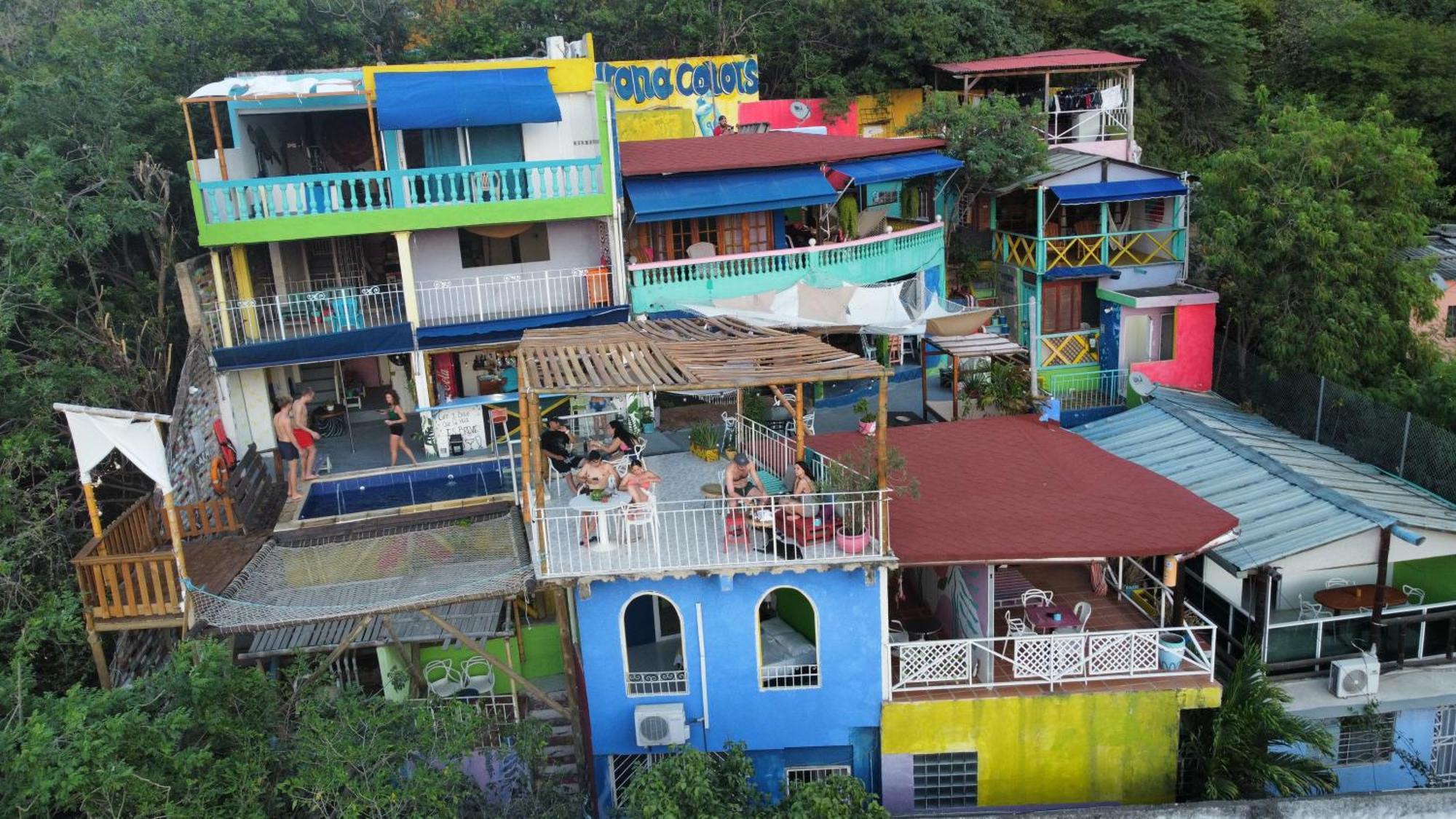 Tayrona Colors Hostel Taganga Eksteriør billede