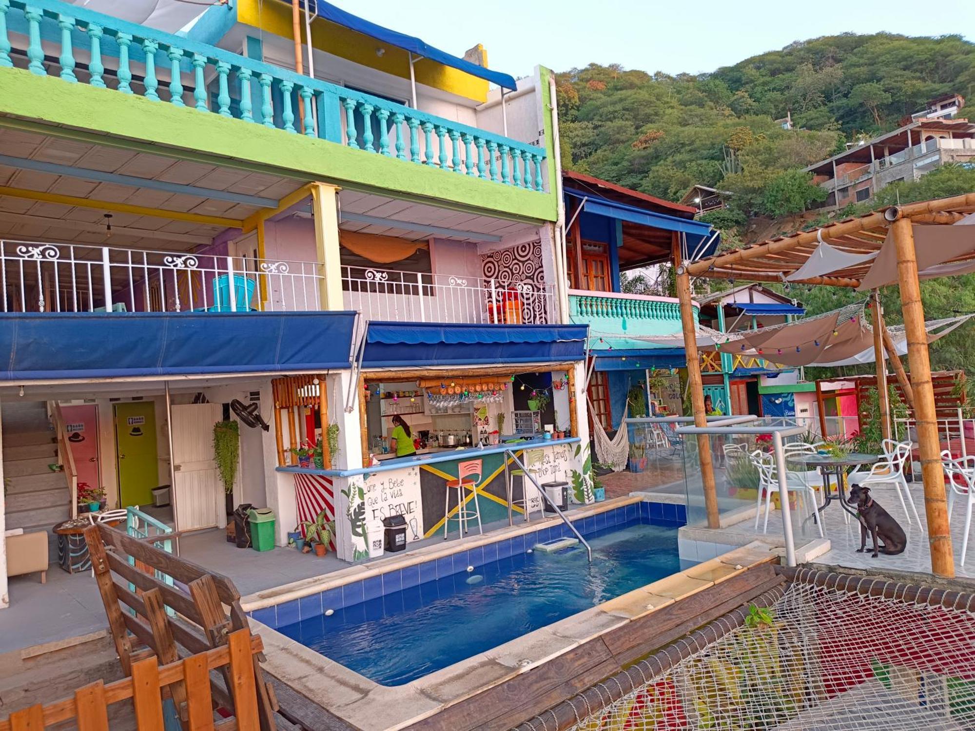 Tayrona Colors Hostel Taganga Eksteriør billede